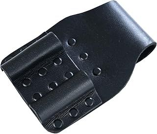 Black Leather Double Spanner Frog/Pocket/Pouch BBI for Scaffolding Tool Belt