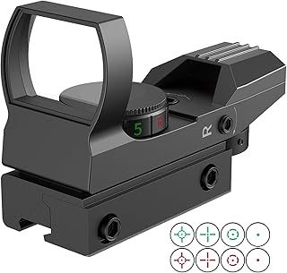 Red Dot Sight 4 Styles Reticles Red & Green Reflex SightS Rifle Scope for 11mm Rail