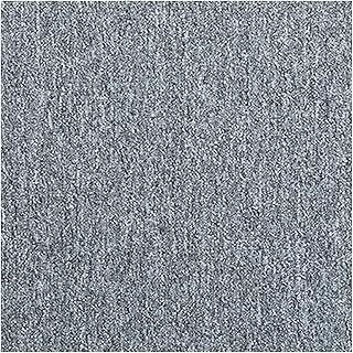 20pcs Carpet Tiles 50x50 cm | Holywarm 5 SQM Carpet Floor Tiles | Heavy Duty Non-Slip Flooring Rugs for Commercial Retail, Office, Home, Kitchen, Bedroom, Living Room, Bathroom (Grey)