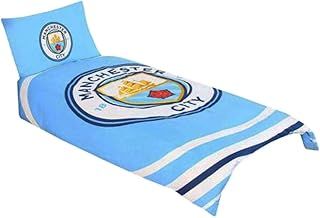 Manchester City FC Pulse Single Duvet Cover and Pillowcase Set