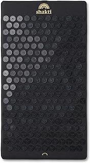 ShaktiMat Premium Acupressure Mat, Level 1 in Shakti Black, Massage Muscles, Aid Sleep & Unlock Inner Tension | Similar to Acupuncture, No Needles Required | Organic Cotton Certified