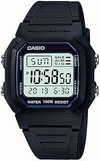 Casio Men's Digitaal Watch W-800H-1AVES – Quartz – Waterproof – Plastic Strap – Zwart 1000230