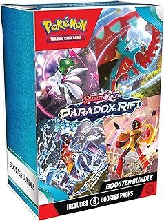 Pokémon TCG: Scarlet & Violet—Paradox Rift Booster Bundle (6 Booster Packs) & TCG: Scarlet & Violet—151 Collection—Zapdos ex