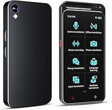 Language Translator Device, 138 Languages Intelligent AI Voice Translator with 4.1 Inch Large Touchscreen, Supports WiFi/Offline/ Instant Two-Way Translation, Accents 98% Accuracy, 0.5S Fast Response