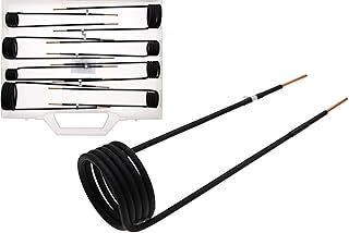 BGS 2169-1 | Induction Coil Set for Induction Heater | angled 90° | for BGS 2169, 3390, 3391 | 8 pcs.