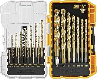 DEWALT Titanium Nitride Drill Bit Set, 21-Piece (DW1342)