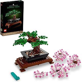 LEGO Bonsai Tree 10281 Building Kit, a Building Project to Focus The Mind with a Beautiful Display Piece to Enjoy, New 2021 (878 Pieces)
