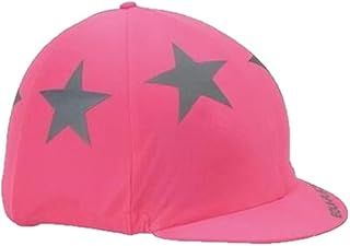 Riding Hat Cover : Bright Pink