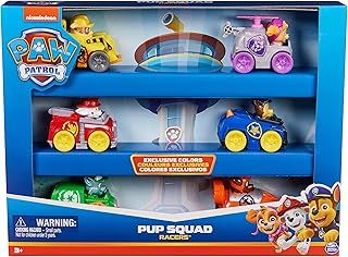 Paw Patrol: Pup Squad Racers, 6-Piece Vehicle Gift Set, Kids’ Toys for Boys & Girls Aged 3 and Up