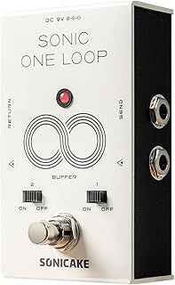 SONICAKE Loop AB Line Selection Buffer 3 in 1 Guitar Bass Multi-Effects Pedal-Sonic One Loop