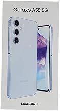 Samsung Galaxy A55 128GB 5G SIM Free Smartphone - Awesome Iceblue