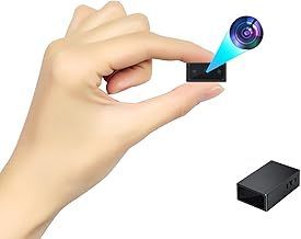 KUIYIXUE Mini Camera-Spy Camera-Hidden Camera-Small Camera-HD 1080P - Night Vision - No WiFi- Nanny Cam-Secret Camera-collecting camera-Home/Office/Baby/Pet/Security Cameras