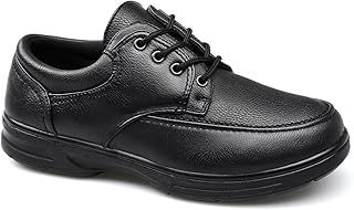 Dr Keller Barry Mens Lace-Up Comfort Wide Fit Shoes Black