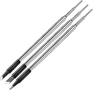 Gokoti C210 Soldering Iron Tip USB Soldering Iron Tip 5V Battery Soldering Iron Tip Soldering Rework Accessories 3Pcs
