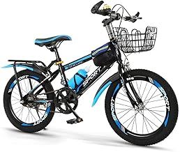 Kids Bike, Unisex Girls Boys Mountain Bike, 22" 24” Bike, Road Bike, Children’s Training Bicycle, Height Adjustable Bike, Sport Bike, Double Break, Tool Kit Included 6 to 12 Year Olds New!
