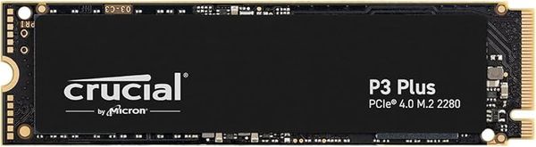 Crucial P3 Plus SSD 4TB M.2 NVMe PCIe Gen4 Internal SSD, Up to 4800MB/s, Laptop & Desktop (PC) Compatible, Solid State Drive - CT4000P3PSSD801