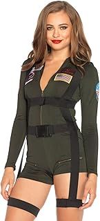 Leg Avenue Women's Top Gun Romper Costume