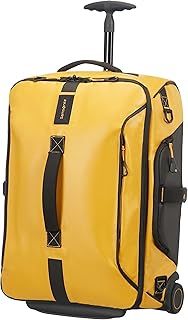 Samsonite Paradiver Light - Reisetasche/Rucksack mit 2 Rollen S, 55 cm, 51 L, Gelb (Yellow)