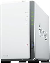 Synology DS223J 2 Bay Desktop NAS, White
