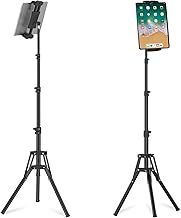 Cenawin iPad Tripod Stand, 63" Height Adjustable Floor Stand with 360° Rotating Mount for iPad Pro, Air, Mini & Tablets 4.7-13.5"