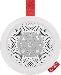 ZAZU Suzy The Baby Shusher - Toddler Sleep Aid & Baby Soother | 7 Soothing Melodies Including Heartbeat and White Noise | On-The-Go Sound Machine with Cry Sensor | Variable Volume | Auto Off