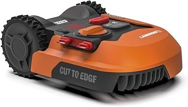 WORX - LANDROID - 1500 m² - Connected Robot Lawn Mower - WR153E (Easy Installation, Configurable, Autonomous, Remote Control via APP, Smart Mowing, Mowing in the Rain)