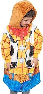 Buzz Lightyear or Woody Toy Story Deluxe Oodie/Oversized Blanket Hoodie Poncho 2-7yrs
