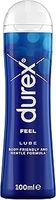 Durex Play Feel Water-Based Lube 100ml - Smooth, Non-Sticky, Non-Staining, Condom & Toy Safe, Enhances Comfort, Ideal for Intimate Use