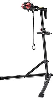 CXWXC Bike Stand Bike Heavy Duty Stand Bike Stand Bicycle Stand with Welded Clamp Head 360� Rotatable Quick Release (Black)
