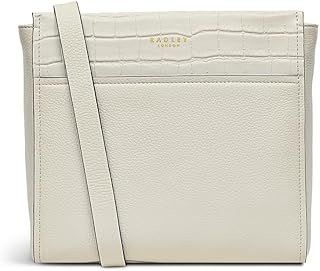 RADLEY London Downtown Small Ziptop Crossbody for Women, in Leather with Crocodile Style Trims