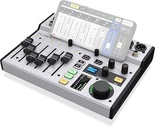 Behringer FLOW 8 8-Input Digital Mixer with Bluetooth Audio and App Control, 60 mm Channel Faders, 2 FX Processors and USB/Audio Interface, Compatible with PC and Mac