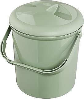 Rotho Babydesign Nappy Pail, 10l, Bella Bambina shale green 20021 0330 0001