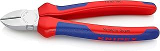 Knipex Diagonal Cutter chrome-plated, with multi-component grips 180 mm (self-service card/blister) 70 05 180 SB