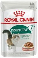 Royal Canin Instinctive Adult 7+ In Gravy Adult Wet Cat Food 85g (Pack of 48)