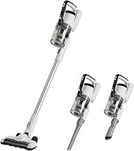 Amazon Basics 2 in 1 Cordless Vacuum Cleaner with DC Motor 150W 0.7L White and Black
