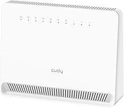 Cudy N300 WiFi Modem Unlocked 4G LTE Router with SIM Card Slot, 300Mbps WiFi, Cat4, High Gain Internal Antennas, VPN, Plug and Play, LT400E