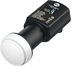 SLx Dual LNB with Built in Signal Finder, 4K Satellite HD 2 Output KU Band Universal for SKY HD/Freesat HD