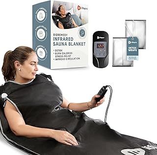 Infrared Sauna Blanket for Home | Portable Sauna Blanket for Detox & Relaxation | Experience Infrared Sauna Benefits | Personal Sauna for Weight Loss