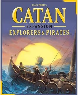 CATAN | Catan Explorers and Pirates 5 and 6 Player | Board Game EXTENSION | Ages 12+ | 3-6 Players | 120 Minutes Minutes Playing Time