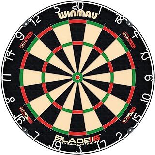 WINMAU Darts Blade 6 Dual Core Professional Dartboard with Official tournament specifications | Endorsed by the PDC