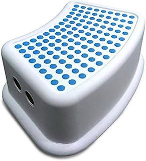 Addis Kids Bathroom Booster Step Stool, navy teal