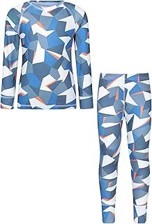 Mountain Warehouse Talus Kids Base Layer Top - Breathable & Lightweight Moisture Wicking Baselayers, Boys & Girls - Autumn Winter, Outdoors, Travelling & Hiking
