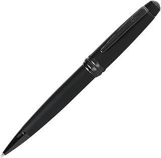 CROSS Bailey Matte Black Lacquer Ballpoint Pen with polished black PVD appointments