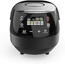 CleverChef 14-in-1 Multi Cooker, Stew, Roast, Slow Cooker, Steam, Bake, Bread Maker, Rice, Soup Maker and more, Cooks 5 Portions, Charcoal