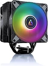 ARCTIC Freezer 36 A-RGB- Single-tower CPU cooler with push-pull, two pressure-optimised 120 mm P fans and ARGB lighting, fluid dynamic bearing, 200-2000 rpm, 4 heatpipes, incl. MX-6- Black