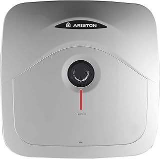 Ariston Andris R, Undersink Electric Water Heater, 3kW, Control Unit, B Class ErP Rating, Economy E Setting, Manufactured to be Installed in UK - 3100832, Black, 10 Litre