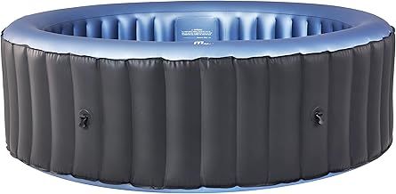 MSpa C-BE061 Bergen (2021 Model) 6 Person 4+2 Portable Round Hot Tub Bubble Spa Inflatable