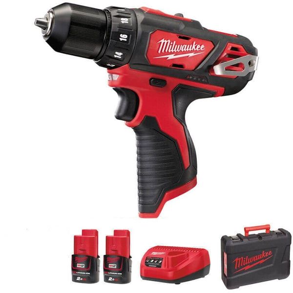 Milwaukee M12BDD-202C Sub Compact Drill Driver