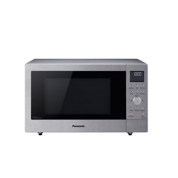 Panasonic 4-in-1 Air Fry NN-CD58RSBPQ 27 Litre 31cm High, Freestanding Small Combination Microwave Oven - Stainless Steel