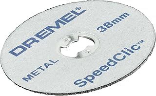 Dremel EZ SpeedClic SC456B Metal Cutting Wheel 12-pack, 12 Cutting Wheels with 38mm Cutting Diameter for Rotary Tools